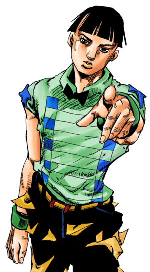 This is the Avatar Image for the Joshu Higashikata [Jojo's Bizarre Adventure] (JP, VA: Hiroaki Miura) AI Voice and Text to Speech Generator